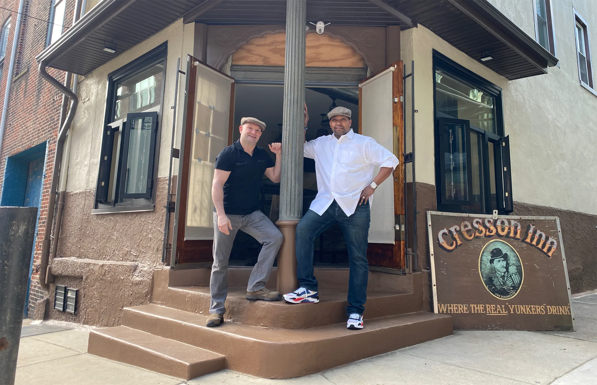The Cresson Inn entrance